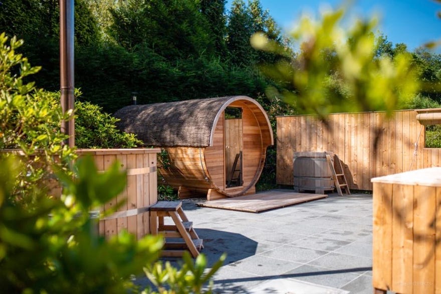 Saunafass von Alpha Wellness Sensations bei SISU-SAUNA.AT